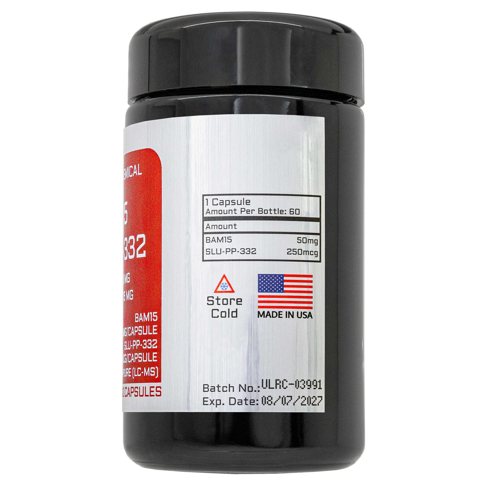 BAM15 AND SLU-PP-332 POWDER (60 CAPSULES)