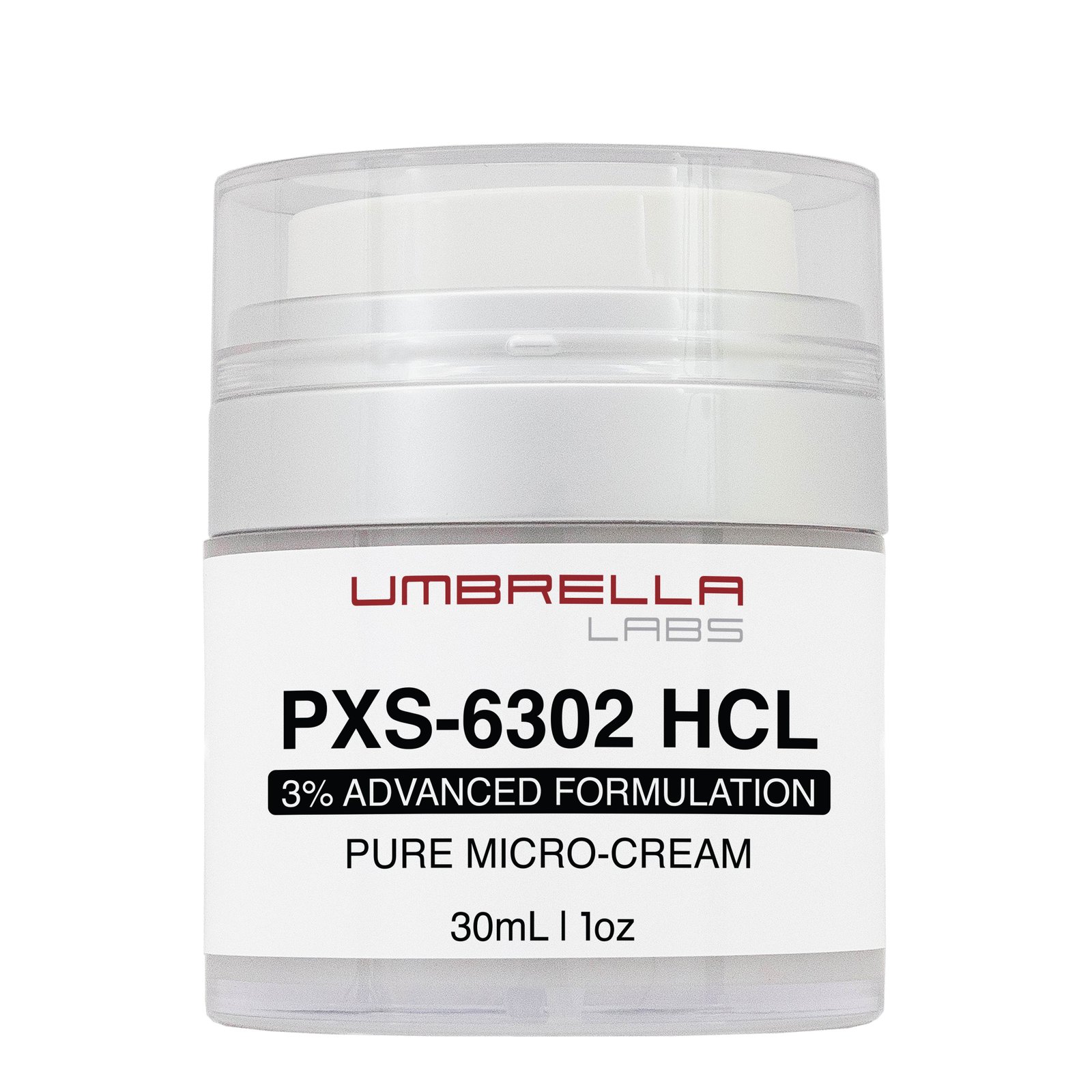 PXS-6302 HCL 3% ADVANCED FORMULATION MICRO-CREAM 30ML BOTTLE