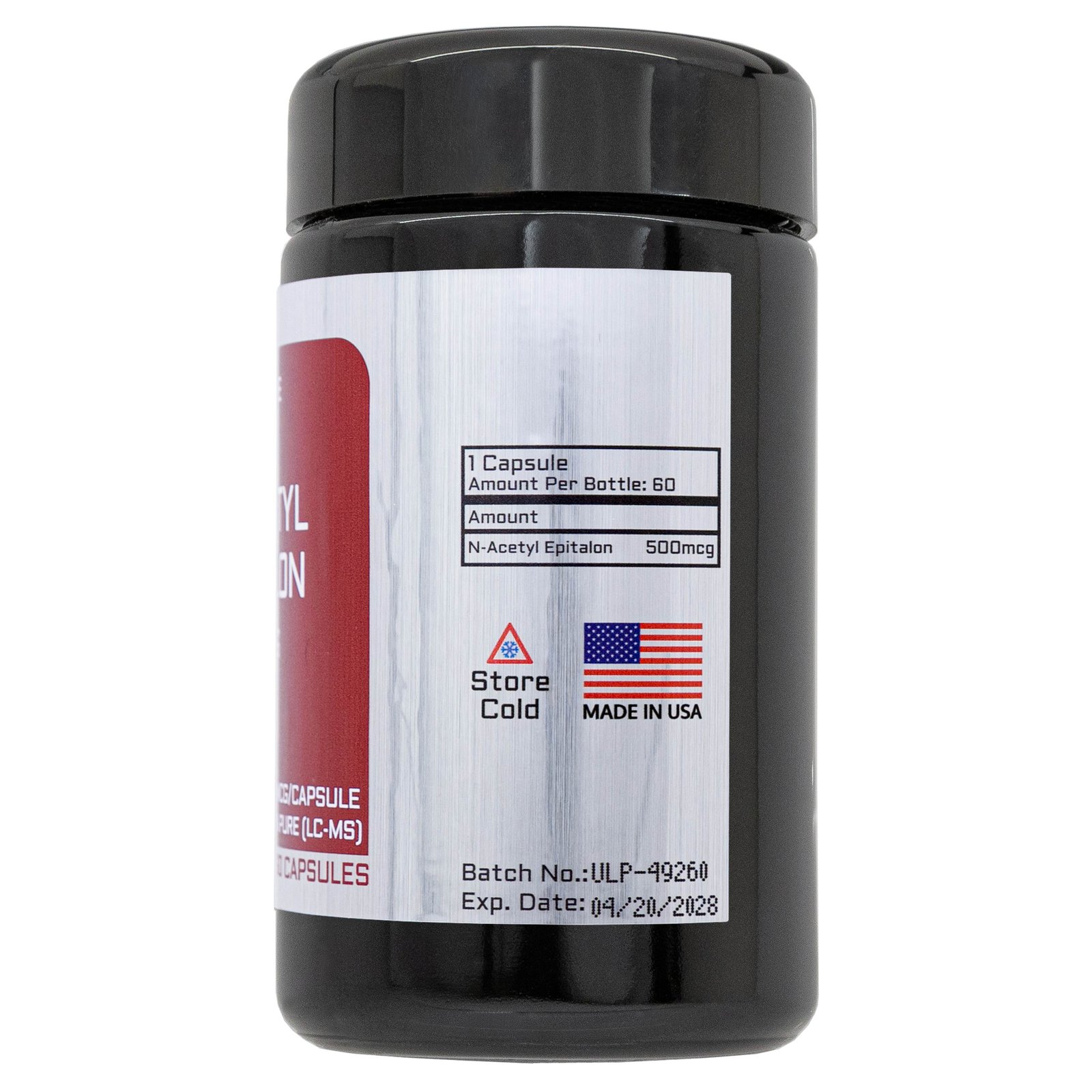 N-ACETYL EPITALON PEPTIDE POWDER (60 CAPSULES) (500MCG/CAPSULE