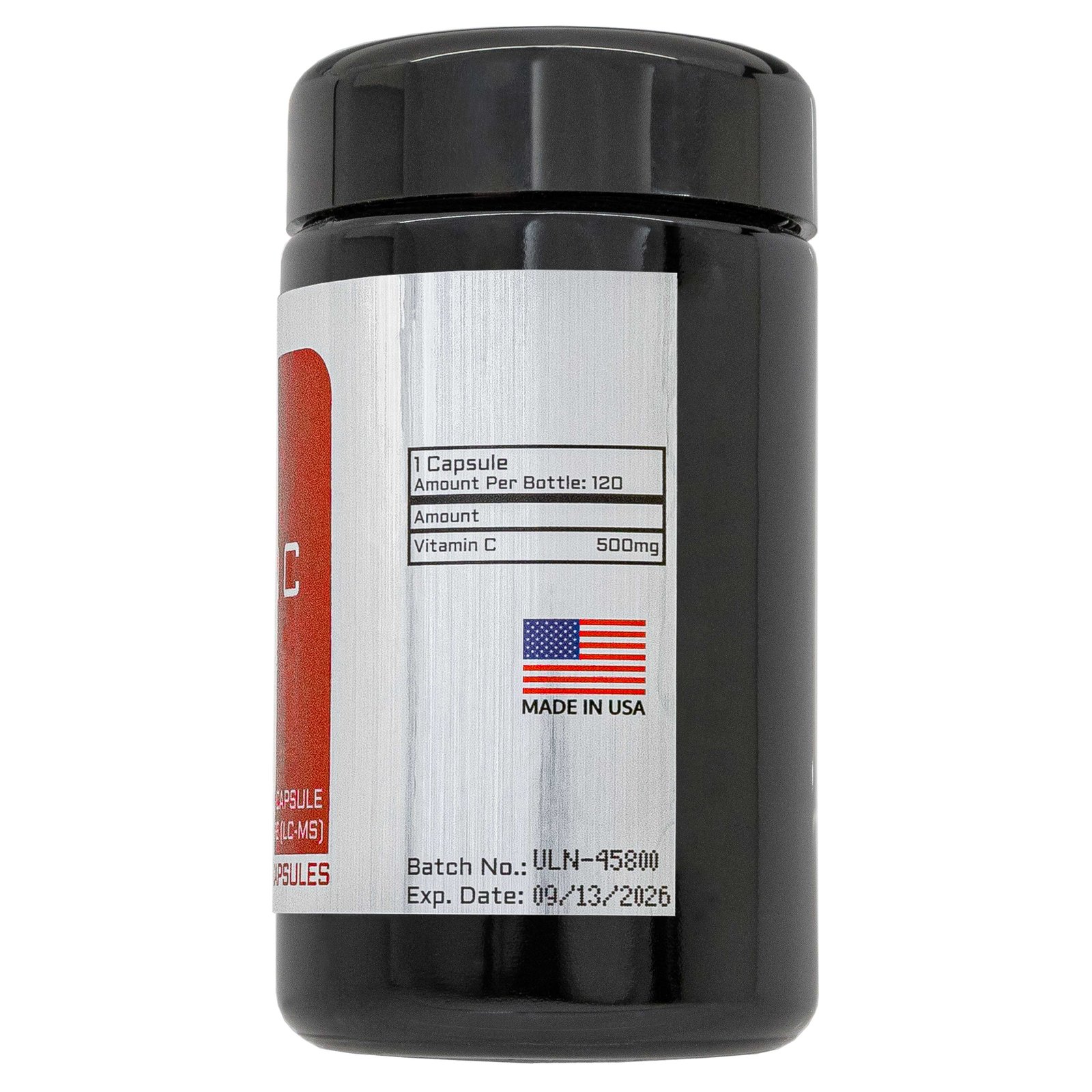 VITAMIN C (ASCORBIC ACID) POWDER (120 CAPSULES) (500MG/CAPSULE