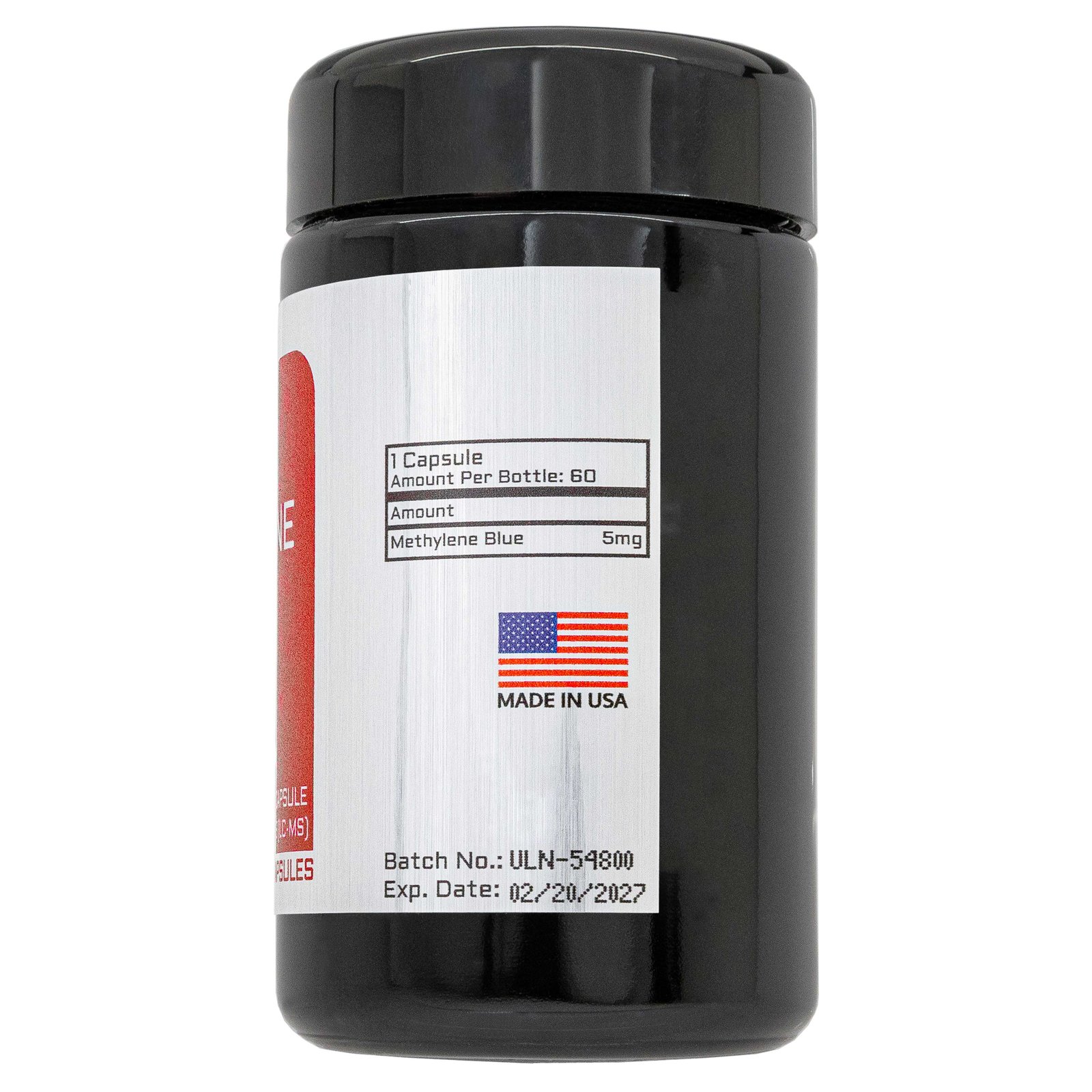 METHYLENE BLUE POWDER (60 CAPSULES) (600MG/300MG BOTTLE)
