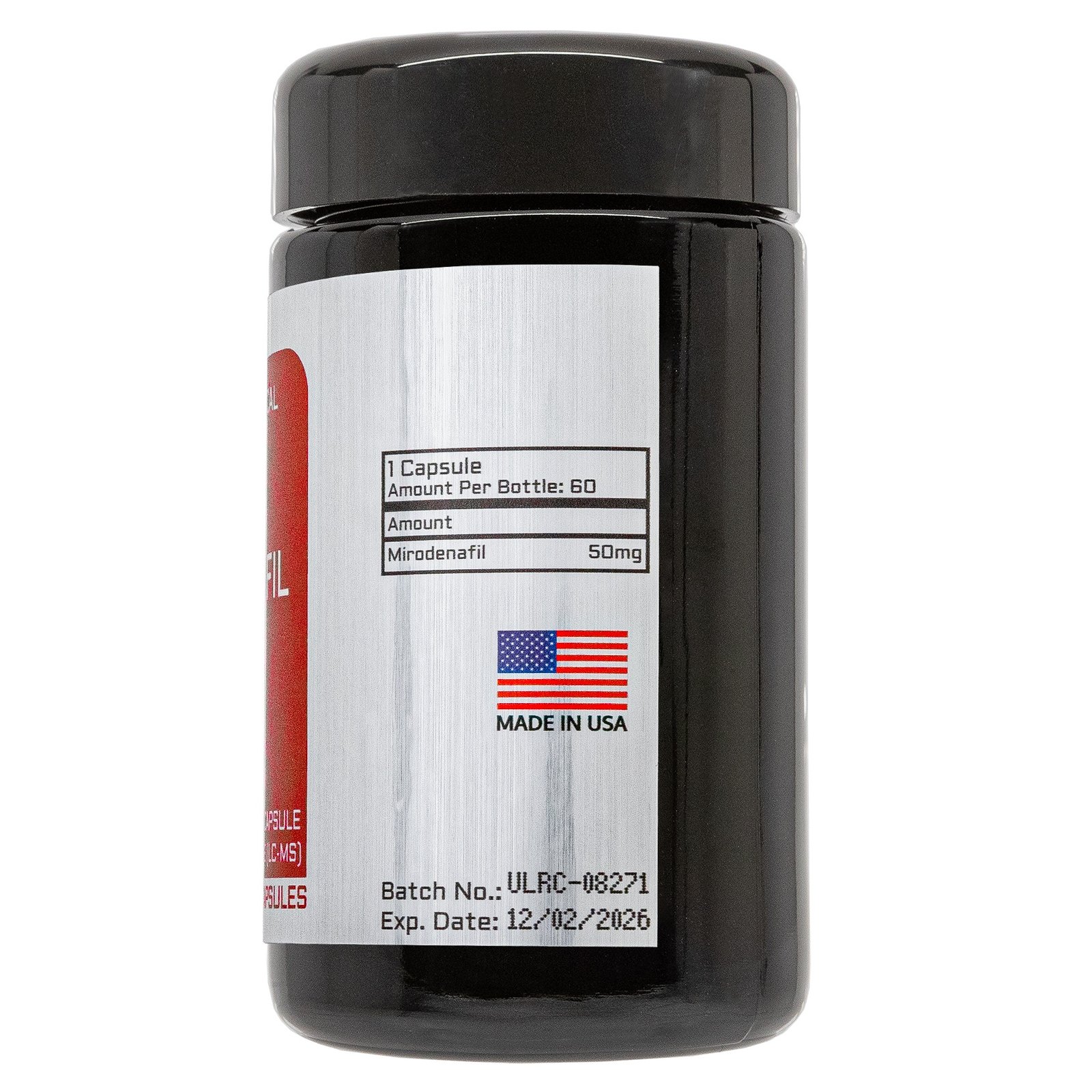 MIRODENAFIL POWDER (60 CAPSULES) (50MG/CAPSULE