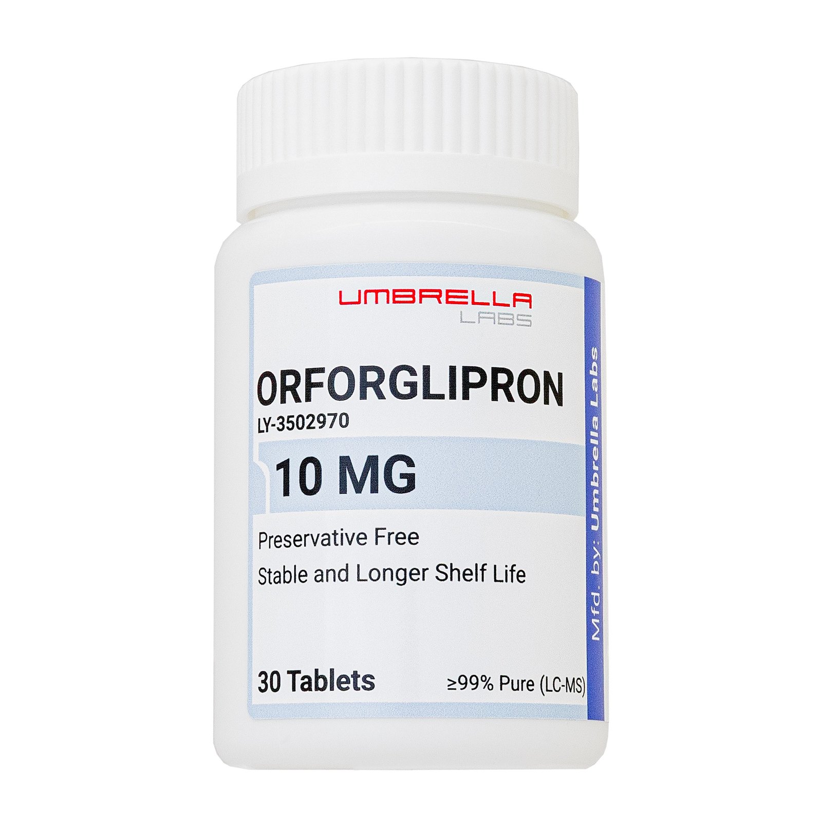 ORFORGLIPRON (LY-3502970) PEPTIDE POWDER (30 TABLETS) (10MG/TABLET ORFORGLIPRON (LY-3502970) PEPTIDE POWDER (30 TABLETS) (10MG/TABLET