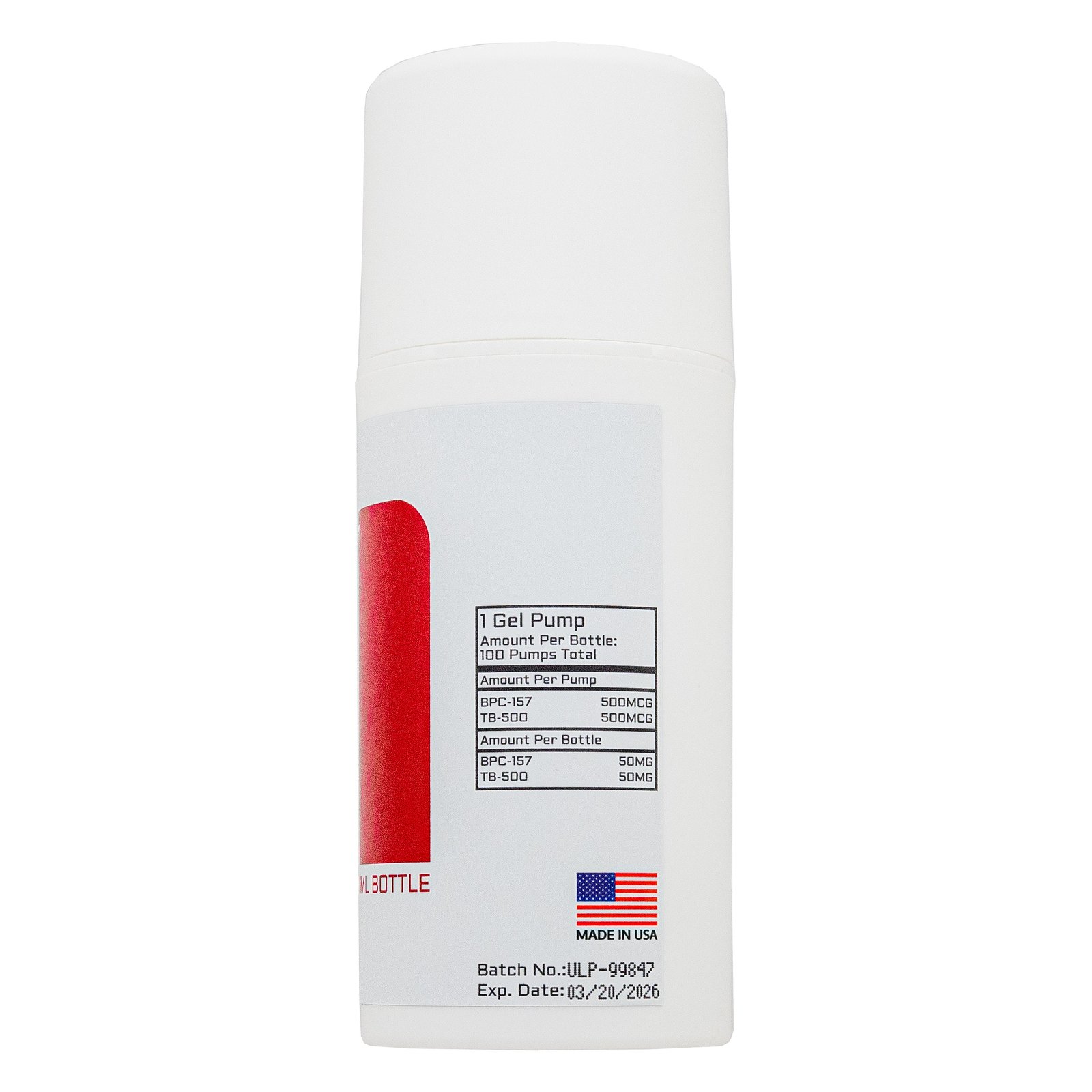 BPC-157/TB-500 BLEND 100ML PEPTIDE GEL