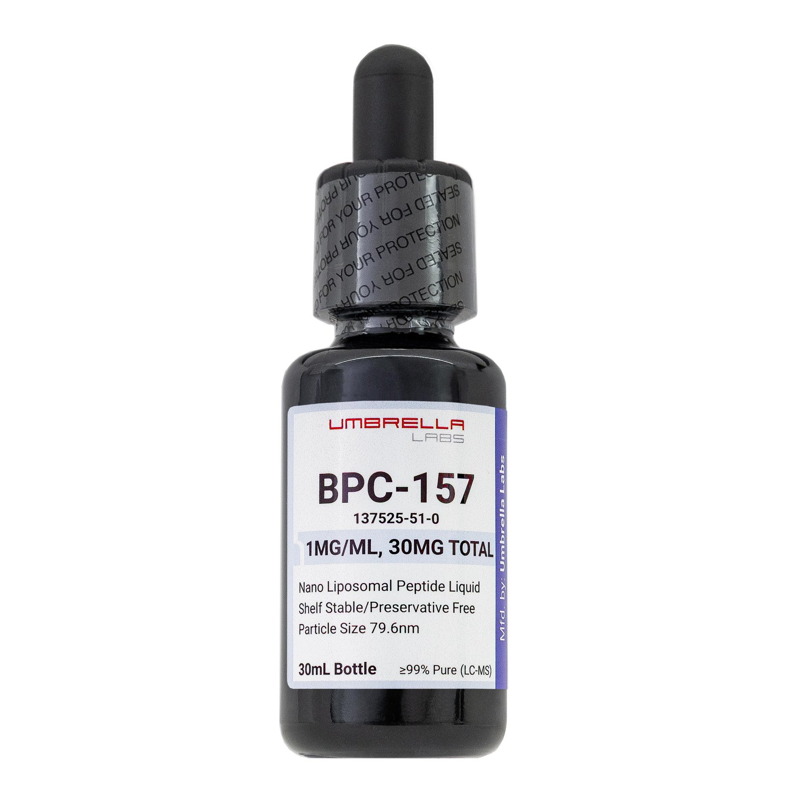 BPC-157 PEPTIDE NANO LIPOSOMAL LIQUID 30ML (1MG/ML BPC-157 PEPTIDE NANO LIPOSOMAL LIQUID 30ML (1MG/ML