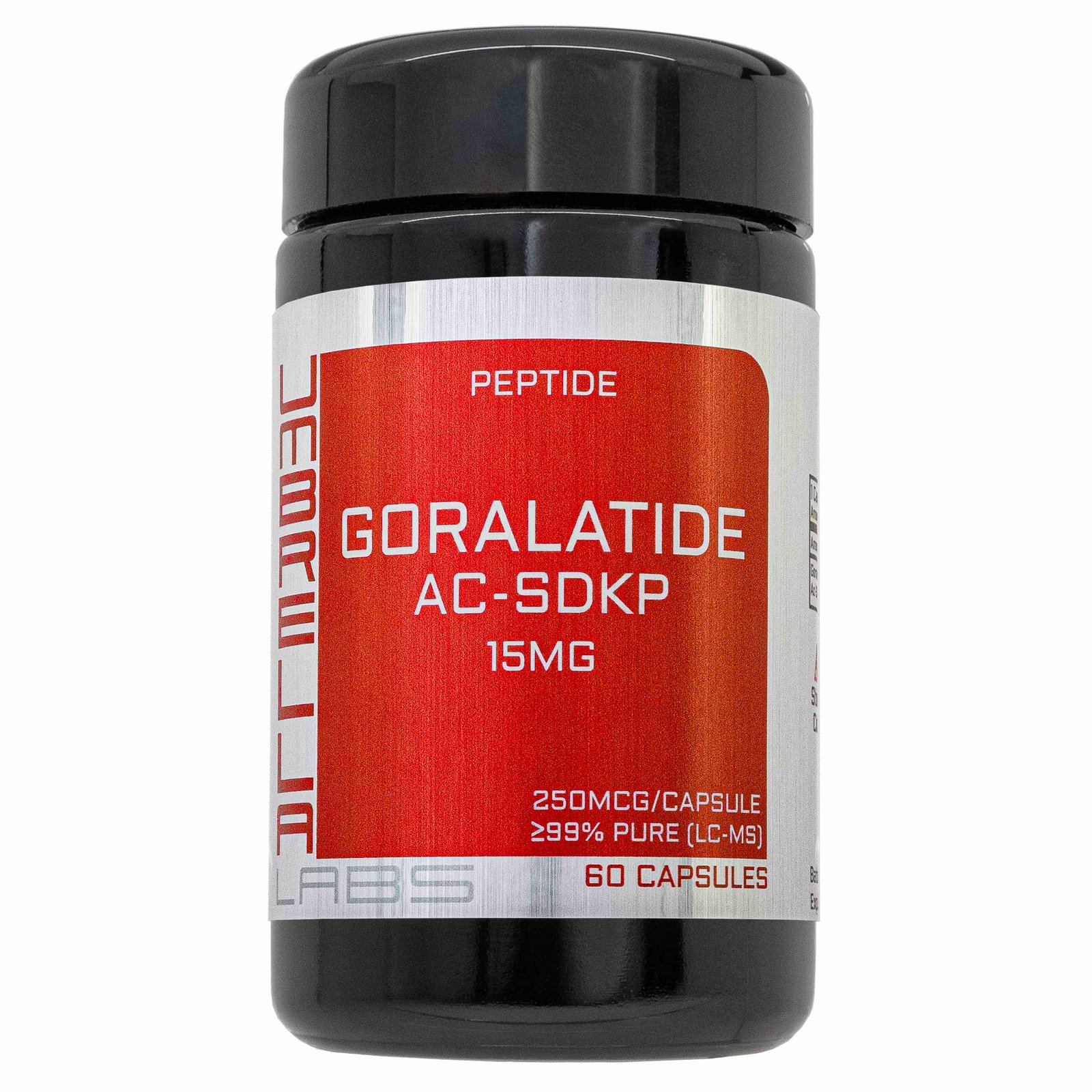 GORALATIDE (AC-SDKP) PEPTIDE POWDER (60 CAPSULES) (250MCG/CAPSULE GORALATIDE (AC-SDKP) PEPTIDE POWDER (60 CAPSULES) (250MCG/CAPSULE