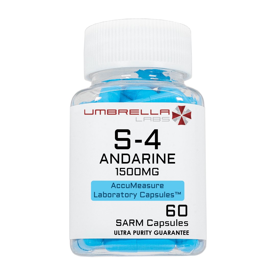 S-4 ANDARINE SARM POWDER (60 CAPSULES) (25MG/CAPSULE