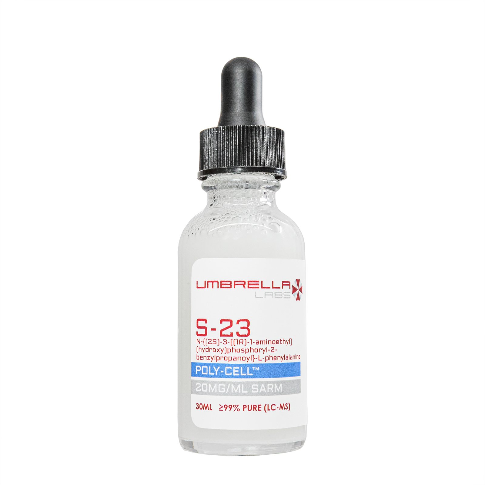 S-23 SARM – 20MG/ML – 30ML/60ML BOTTLE S-23 SARM – 20MG/ML – 30ML/60ML BOTTLE
