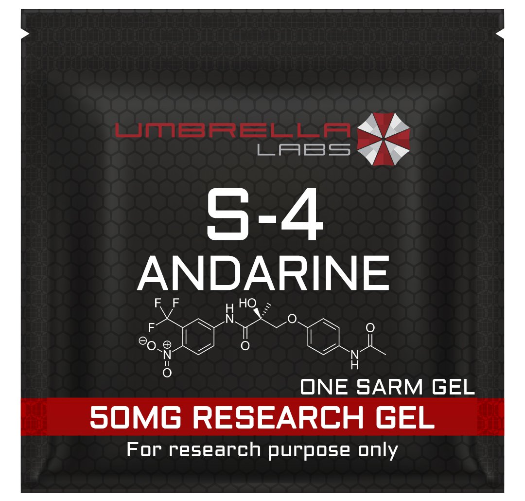 S-4 Andarine SARMs Gel 50MG (Packs of 5