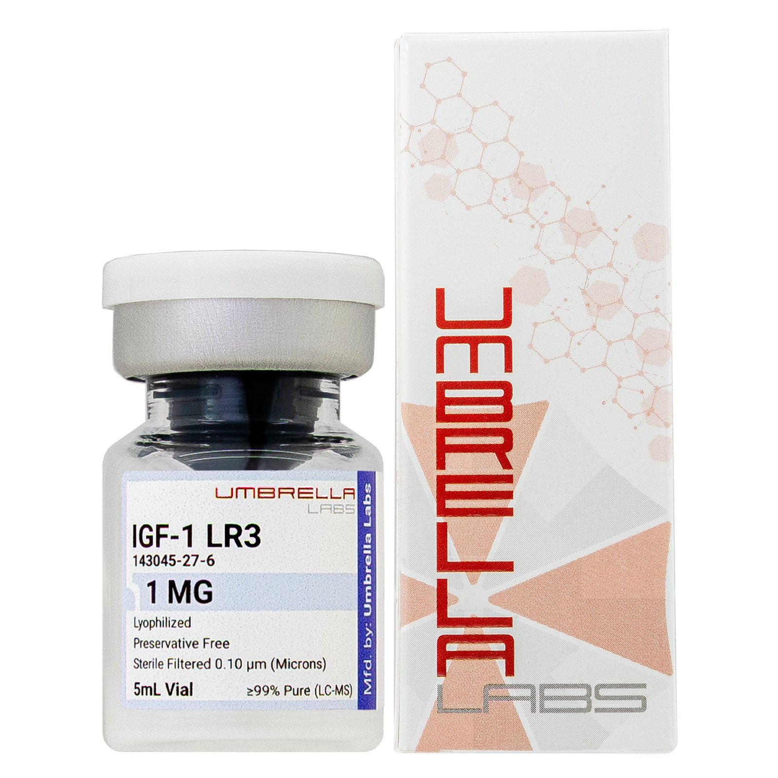 IGF-1 LR3 PEPTIDE 1MG/10MG VIAL IGF-1 LR3 PEPTIDE 1MG/10MG VIAL