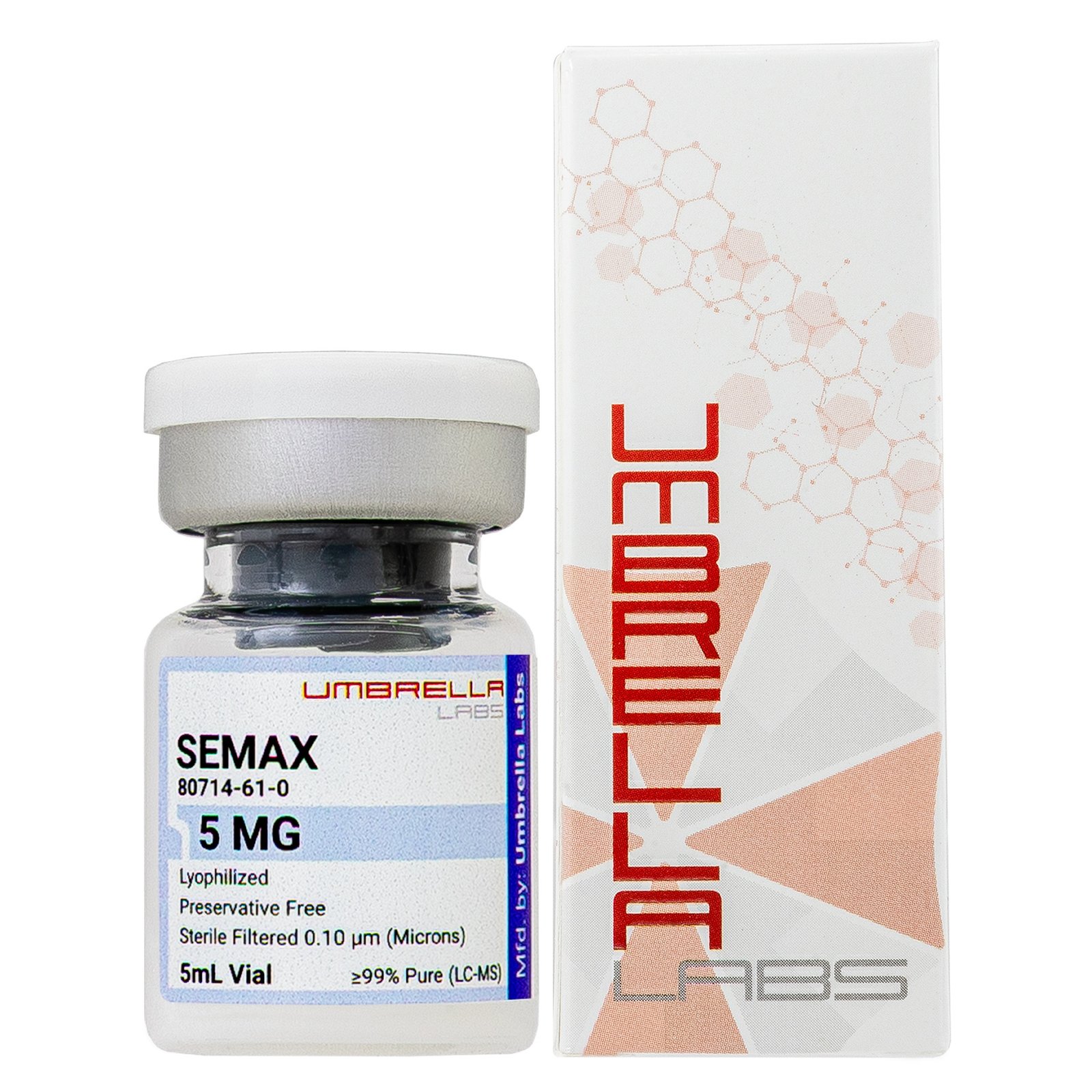 SEMAX PEPTIDE 30MG/5MG VIAL SEMAX PEPTIDE 30MG/5MG VIAL