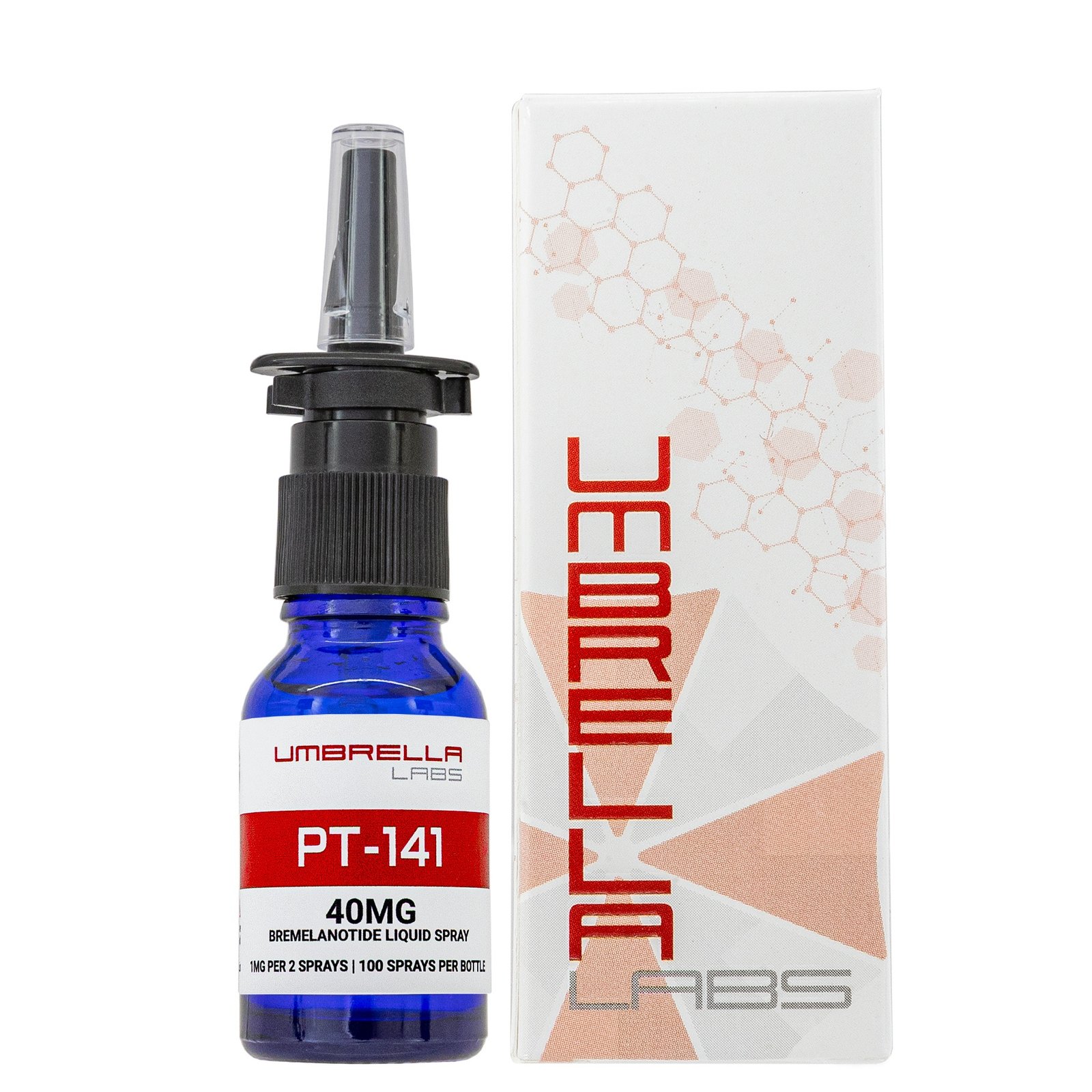 PT-141 BREMELANOTIDE PEPTIDE 40MG LIQUID SPRAY 15ML BOTTLE (1MG/2 SPRAYS PT-141 BREMELANOTIDE PEPTIDE 40MG LIQUID SPRAY 15ML BOTTLE (1MG/2 SPRAYS