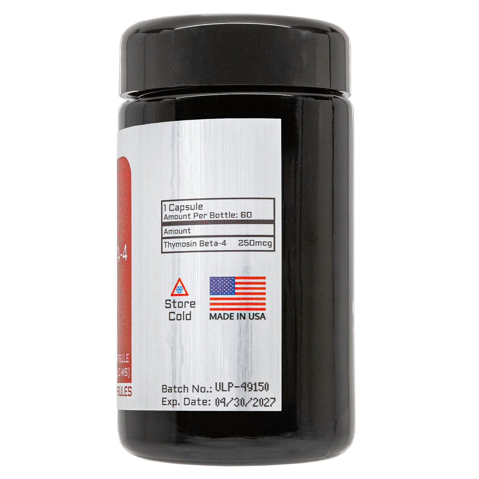 THYMOSIN BETA-4 (Tβ4) PEPTIDE POWDER (60 CAPSULES) (250MCG/CAPSULE