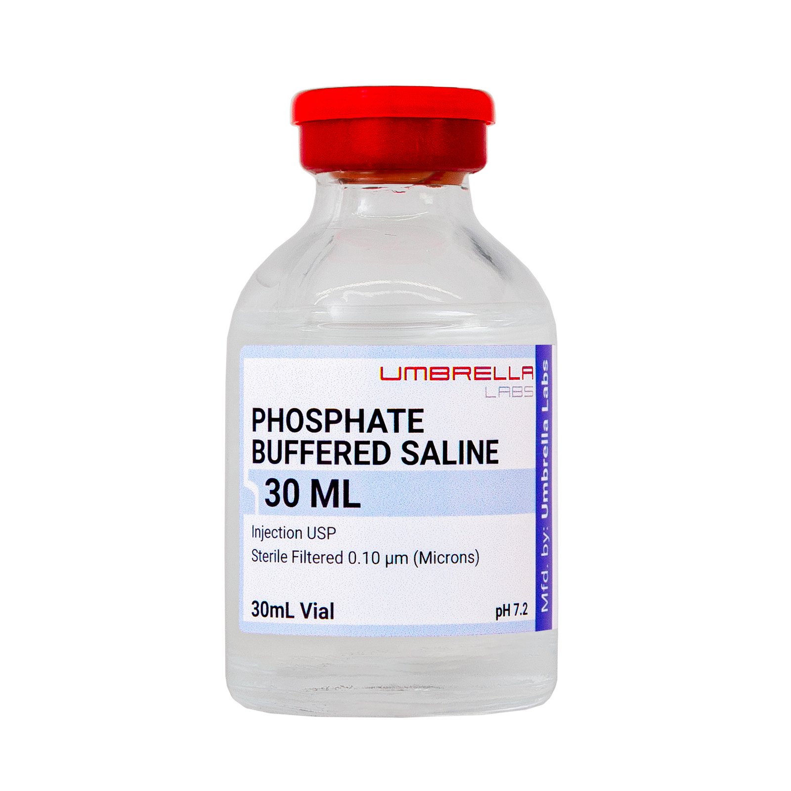 PHOSPHATE BUFFERED SALINE (PBS) 30ML VIAL FOR PEPTIDES PHOSPHATE BUFFERED SALINE (PBS) 30ML VIAL FOR PEPTIDES