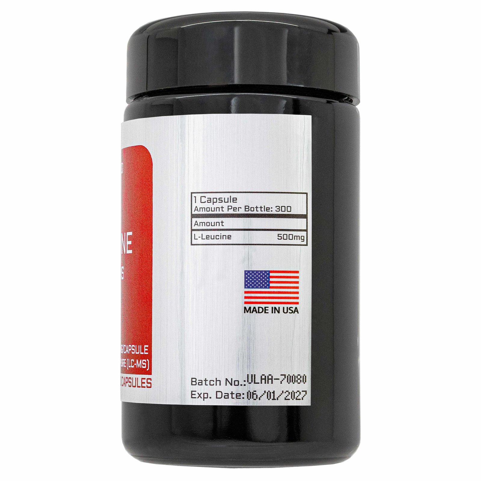 L-LEUCINE POWDER (300 CAPSULES) (500MG/CAPSULE