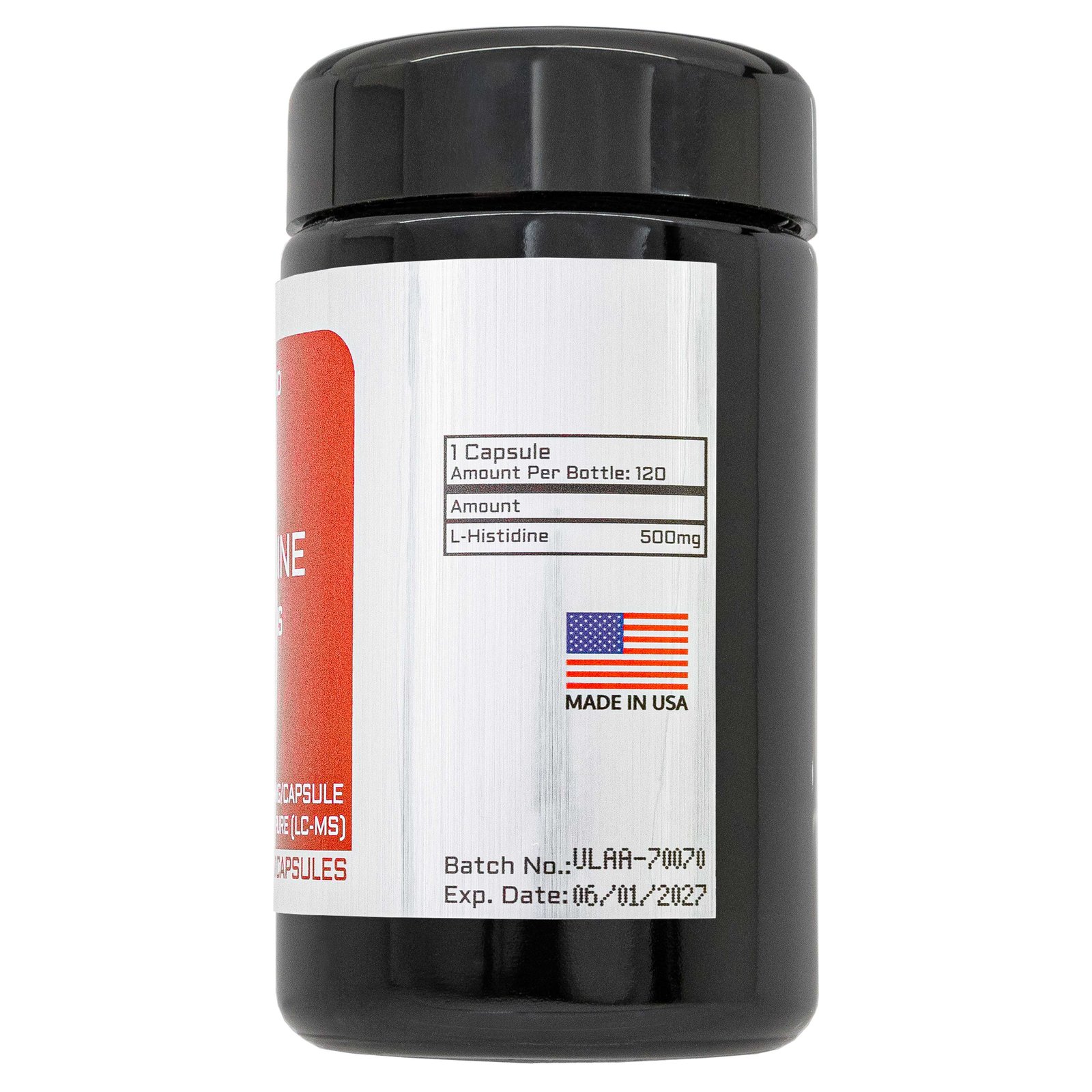 L-HISTIDINE POWDER (120 CAPSULES) (500MG/CAPSULE