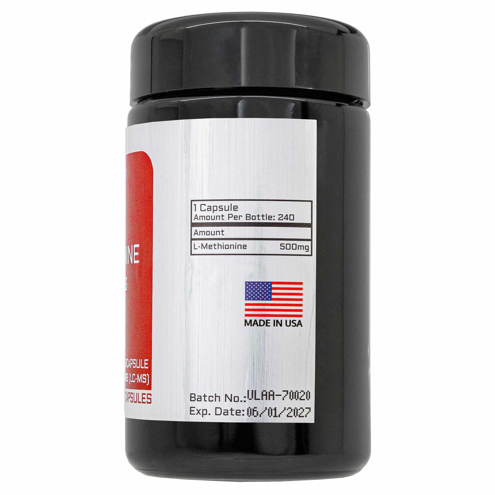 L-METHIONINE POWDER (240 CAPSULES) (500MG/CAPSULE